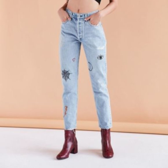 Agolde Denim - AGOLDE X UO Jamie High-Rise Jean - Rescued Crush